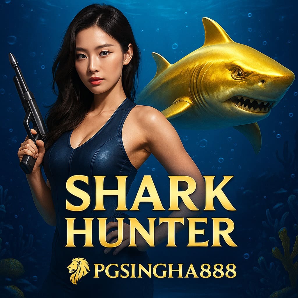 SHARK HUNTER ผจญภัยล่าฉลามทองคำสุดมันจาก PGSINGHA888