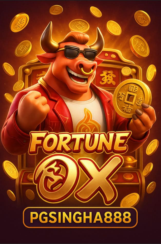 Fortune Ox สล็อตวัวทองนำโชคแตกง่ายทำกำไรสูงจาก PGSINGHA888