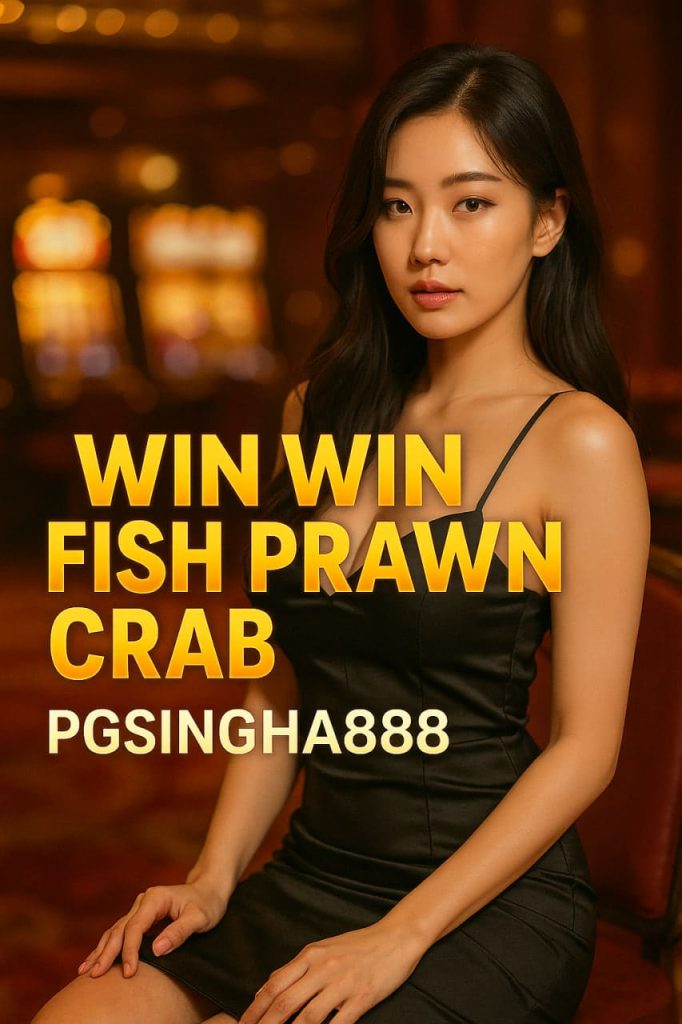 WIN WIN FISH PRAWN CRAB เกมลูกเต๋าลุ้นสนุกจากแบรนด์ PGSINGHA888