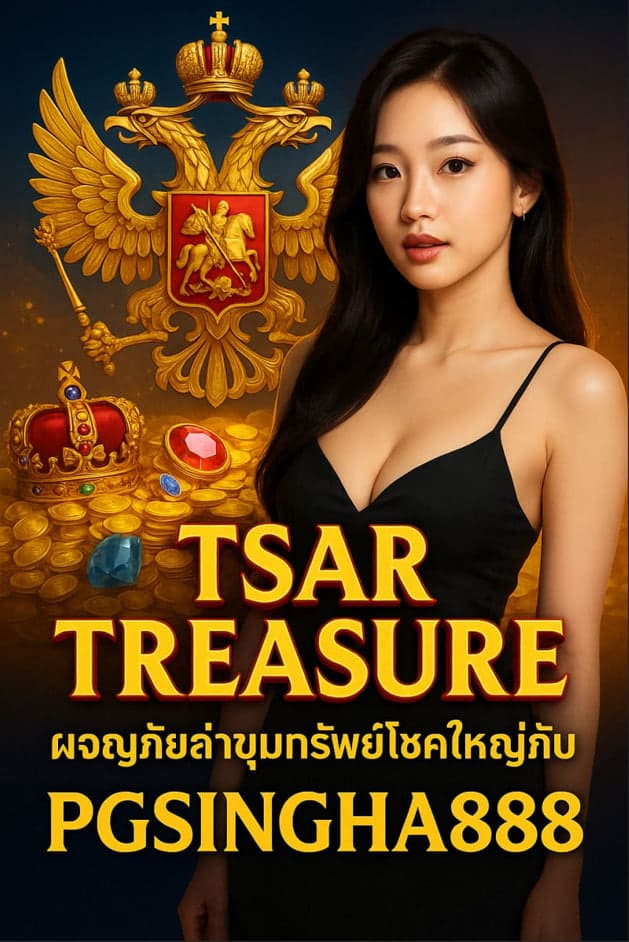 TSAR TREASURE ผจญภัยล่าขุมทรัพย์โชคใหญ่กับ PGSINGHA888