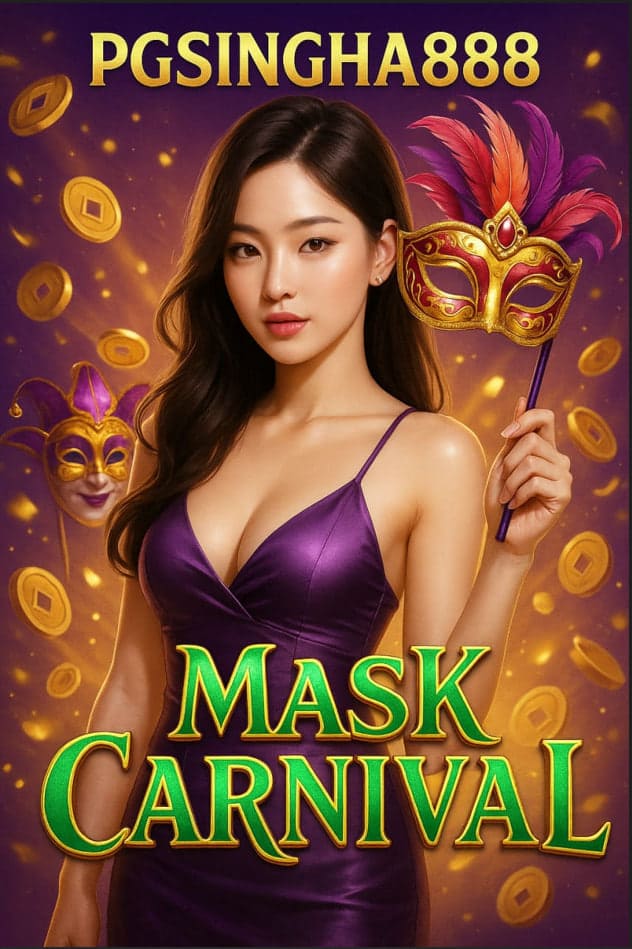Mask Carnival สล็อตหน้ากากแฟนซีสุดฮิตจาก PGSINGHA888