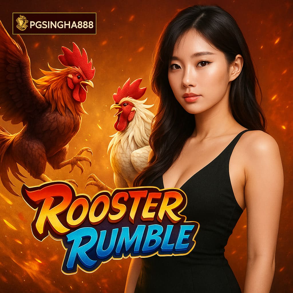 Rooster Rumble สล็อตไก่ชนสุดเดือด โบนัสแตกหนักจาก PGSINGHA888