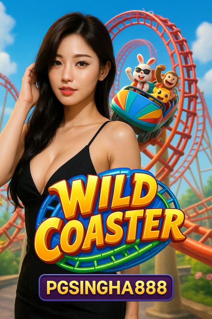 WILD COASTER สล็อตรถไฟเหาะสุดมันส์จาก PGSINGHA888