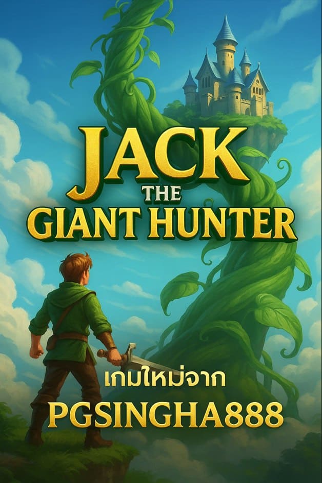 JACK THE GIANT HUNTER เกมสล็อตผจญภัยเหนือจินตนาการแห่งปีจาก PGSINGHA888
