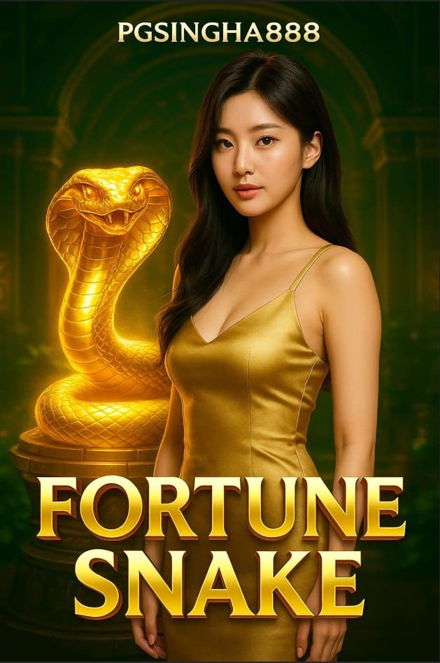FORTUNE SNAKE งูทองแห่งโชคลาภจาก PGSINGHA888