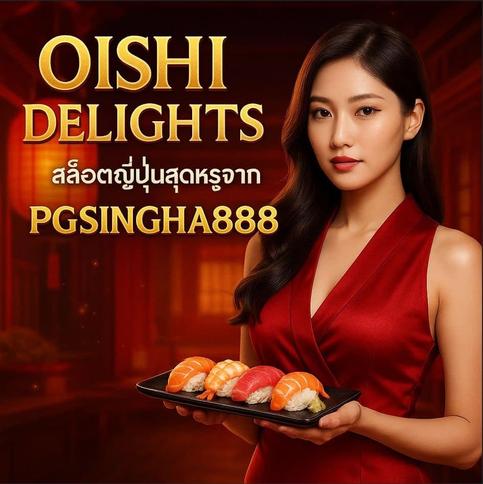 OISHI DELIGHTS เกมสล็อตใหม่จาก PGSINGHA888 ที่ผสมความอร่อยกับโชคลาภอย่างลงตัว
