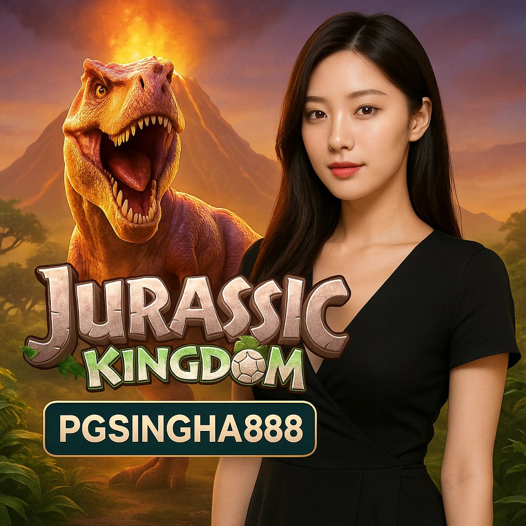 Jurassic Kingdom ผจญภัยโลกไดโนเสาร์กับ PGSINGHA888