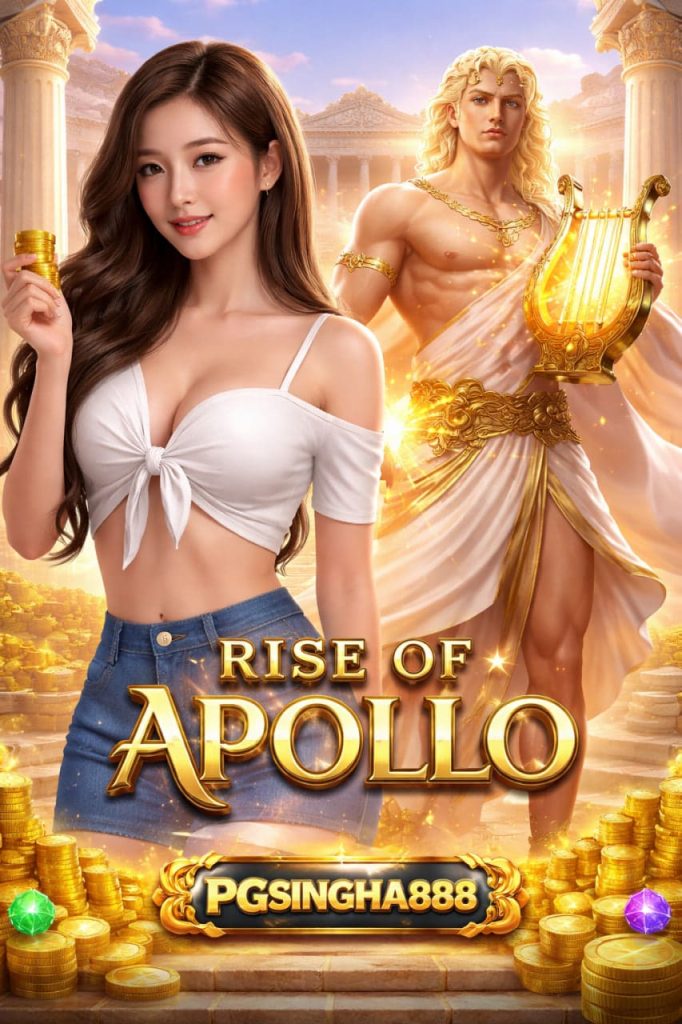 RISE OF APOLLO เกมสล็อตเทพเจ้ากรีกสุดยิ่งใหญ่แห่ง PGSINGHA888