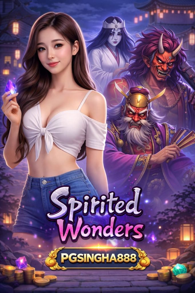 SPIRITED WONDERS เกมสล็อตแฟนตาซีลึกลับยอดนิยมของ PGSINGHA888